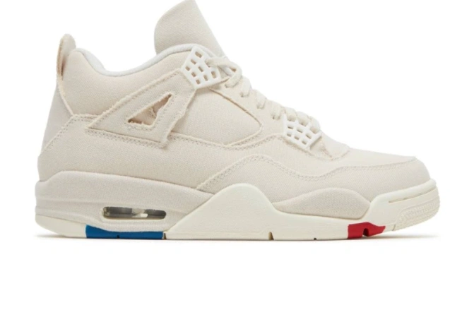 Retro 4 Blank Jordan DQ4909-100 Air Canvas 0603